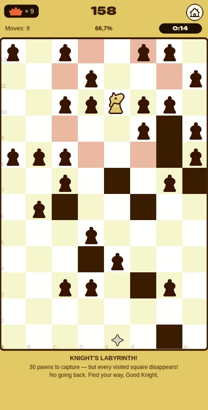 Cavalier 2, le labyrinthe